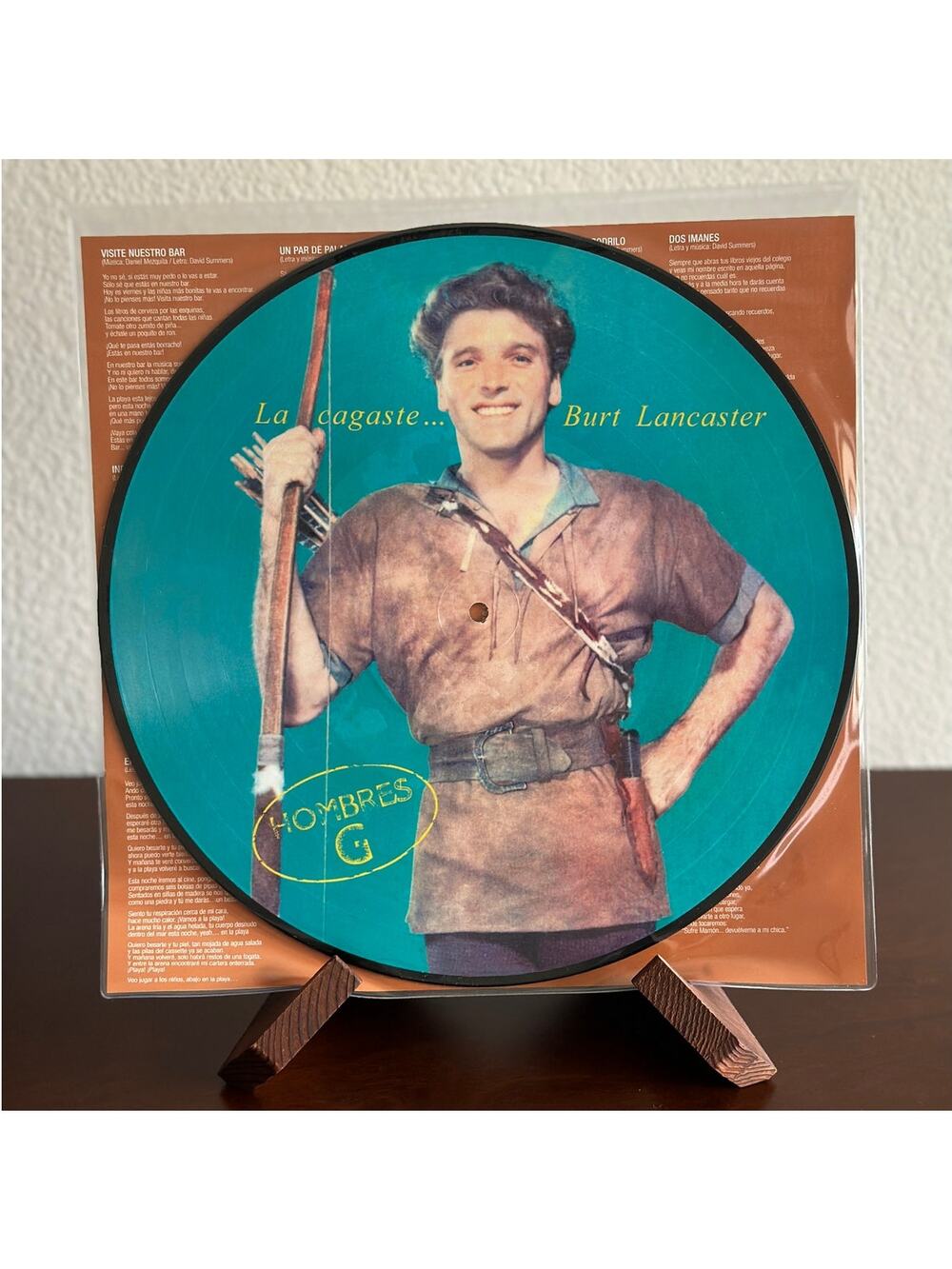 Hombres G - La Cagaste Burt Lancaster (180g Picture LP) Import New Sealed Vinyl